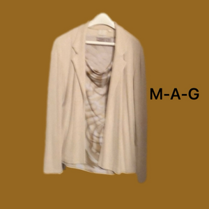 Beige Soft Jacket by M A G (12)